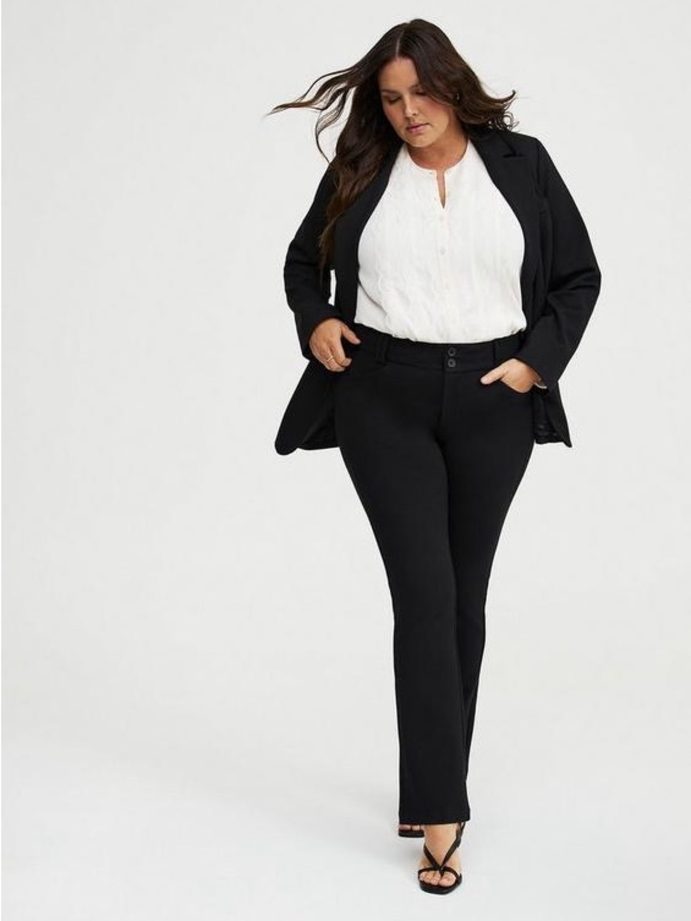 Size 26T Torrid Studio Trouser Bootcut Ponte Pant